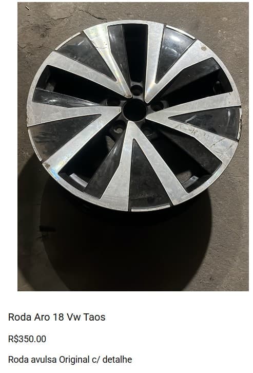 Roda Aro 18 Vw Taos